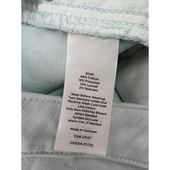Women's Talbot Light Blue Slim Ankle  Denim Jeans Size 16W - Picture 2 of 4